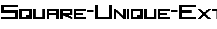 Square Unique ExtraBold.ttf