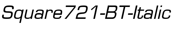 Square721 BT Italic.ttf