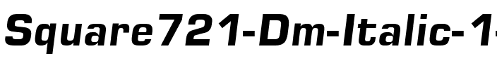 Square721 Dm Italic.ttf