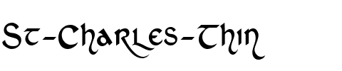 St Charles Thin Regular.ttf