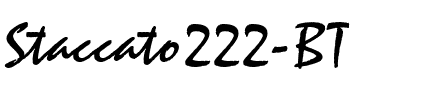 Staccato222 BT Regular.ttf