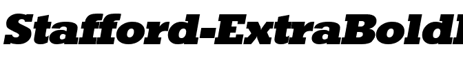 Stafford-ExtraBoldIta Regular.ttf