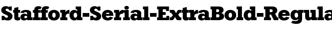 Stafford-Serial-ExtraBold Regular.ttf