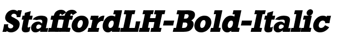 StaffordLH Bold Italic.ttf