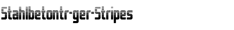 Stahlbetontrger Regular.ttf