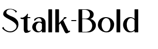 Stalk Bold.ttf
