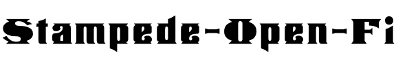 Stampede Open Fill Regular.ttf