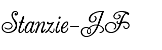 Stanzie JF Regular.ttf