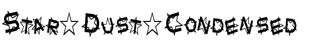 Star Dust Condensed Regular.ttf