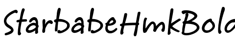 StarbabeHmkBold Regular.ttf