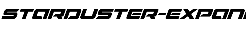 Starduster Expanded Italic Expanded Italic.ttf
