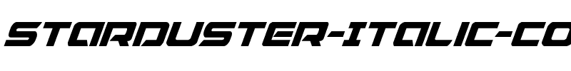 Starduster Italic Italic.ttf