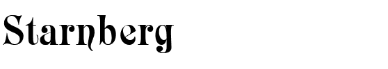 Starnberg Regular.ttf