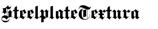 Steelplate Textura Regular.ttf