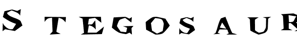 StegosaurusExtended Regular.ttf