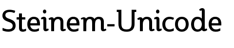 Steinem Unicode Regular.ttf