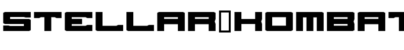 Stellar Kombat ME Nominal.ttf