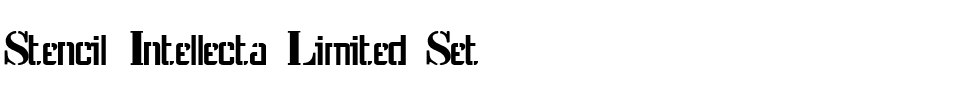 Stencil Intellecta Limited Set Regular.ttf