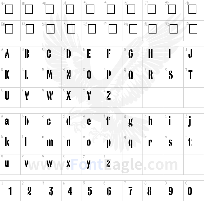 StencilSans-Condensed