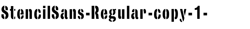 StencilSans Regular.ttf