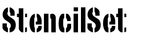 StencilSet Regular.ttf