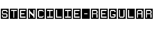 Stencilie Regular.ttf