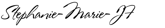 Stephanie Marie JF Regular.ttf
