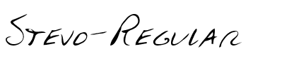 Stevo Regular.ttf