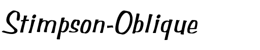 Stimpson Oblique.ttf