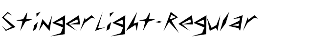 StingerLight Regular.ttf