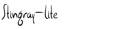 Stingray Lite Regular.ttf