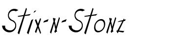 Stix n Stonz Regular.ttf