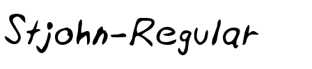 Stjohn Regular.ttf
