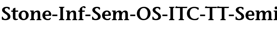 Stone Inf Sem OS ITC TT Semi.ttf