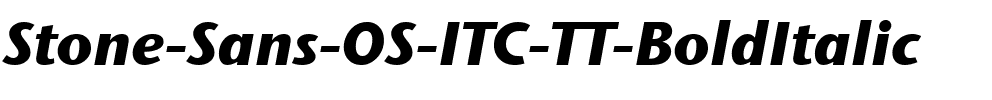 Stone Sans OS ITC TT BoldItalic.ttf