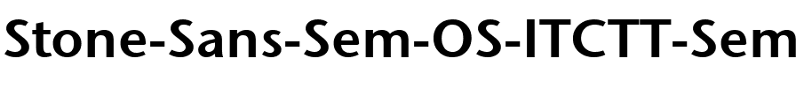 Stone Sans Sem OS ITCTT Semi.ttf
