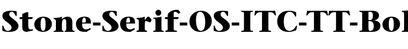 Stone Serif OS ITC TT Bold.ttf