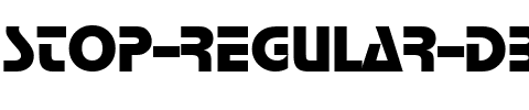 Stop DB Regular.ttf