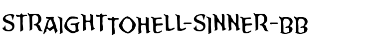 StraightToHell Sinner BB Regular.ttf
