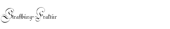Strassburg Fraktur Regular.ttf