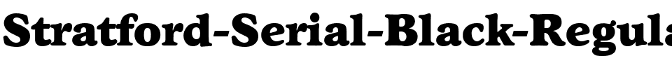 Stratford-Serial-Black Regular.ttf
