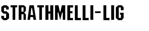 Strathmelli-Lig Regular.ttf