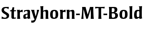 Strayhorn MT Bold.ttf