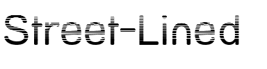 Street - Lined Regular.ttf