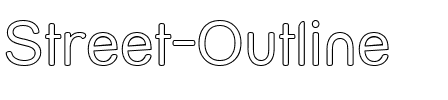 Street Outline Regular.ttf