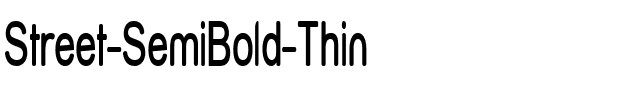 Street  SemiBold Thin Regular.ttf