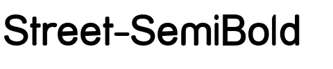 Street  SemiBold Regular.ttf