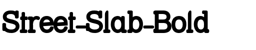 Street Slab Bold Regular.ttf