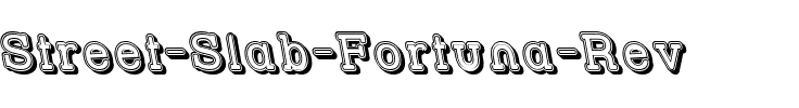 Street Slab - Fortuna Rev Regular.ttf