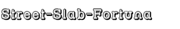 Street Slab - Fortuna Regular.ttf
